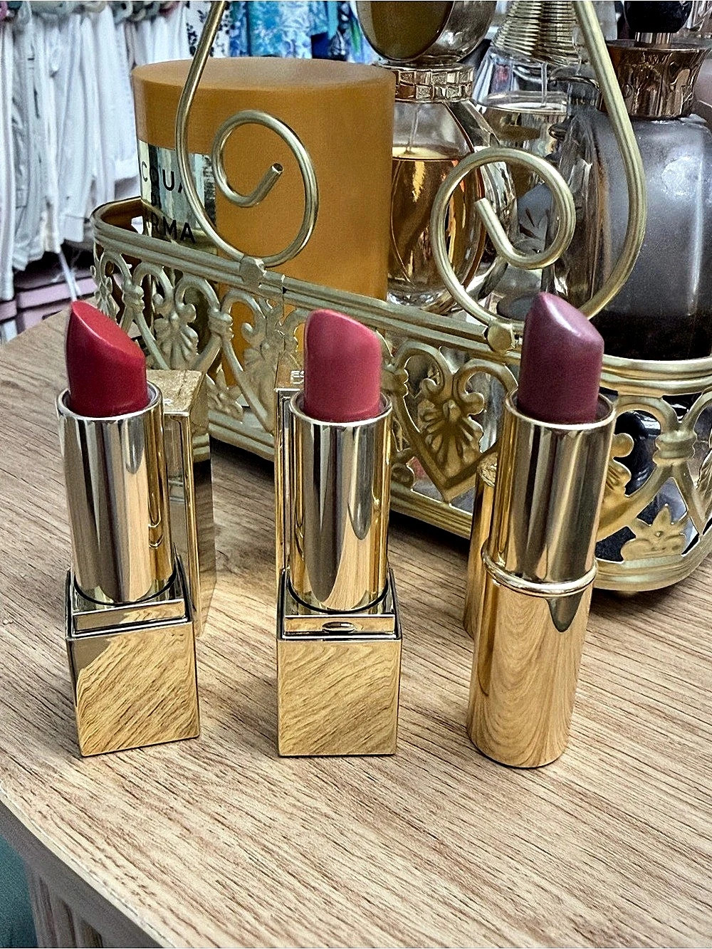 Estee Lauder Pure Color Envy Sculpting Lipstick Set of 3 Pink & Red 340 380 18